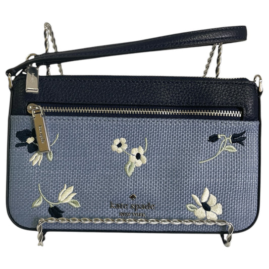 Wristlet Designer By Kate Spade In Blue, Size:Medium