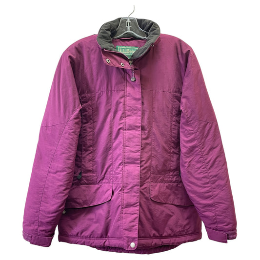 Coat Puffer & Quilted By L.L. Bean In Purple, Size:S