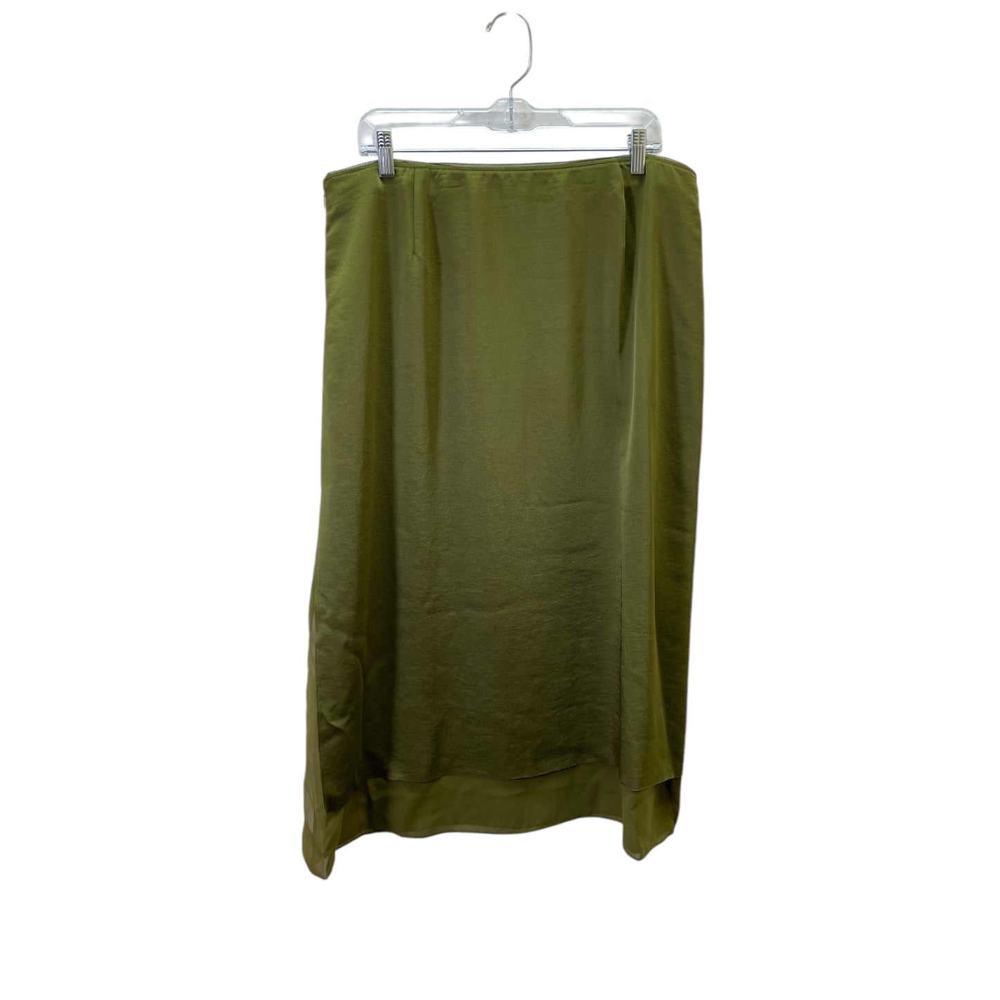 Skirt Maxi By Vince In Green, Size:L