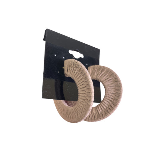 Earrings Hoop By  Cme In Beige