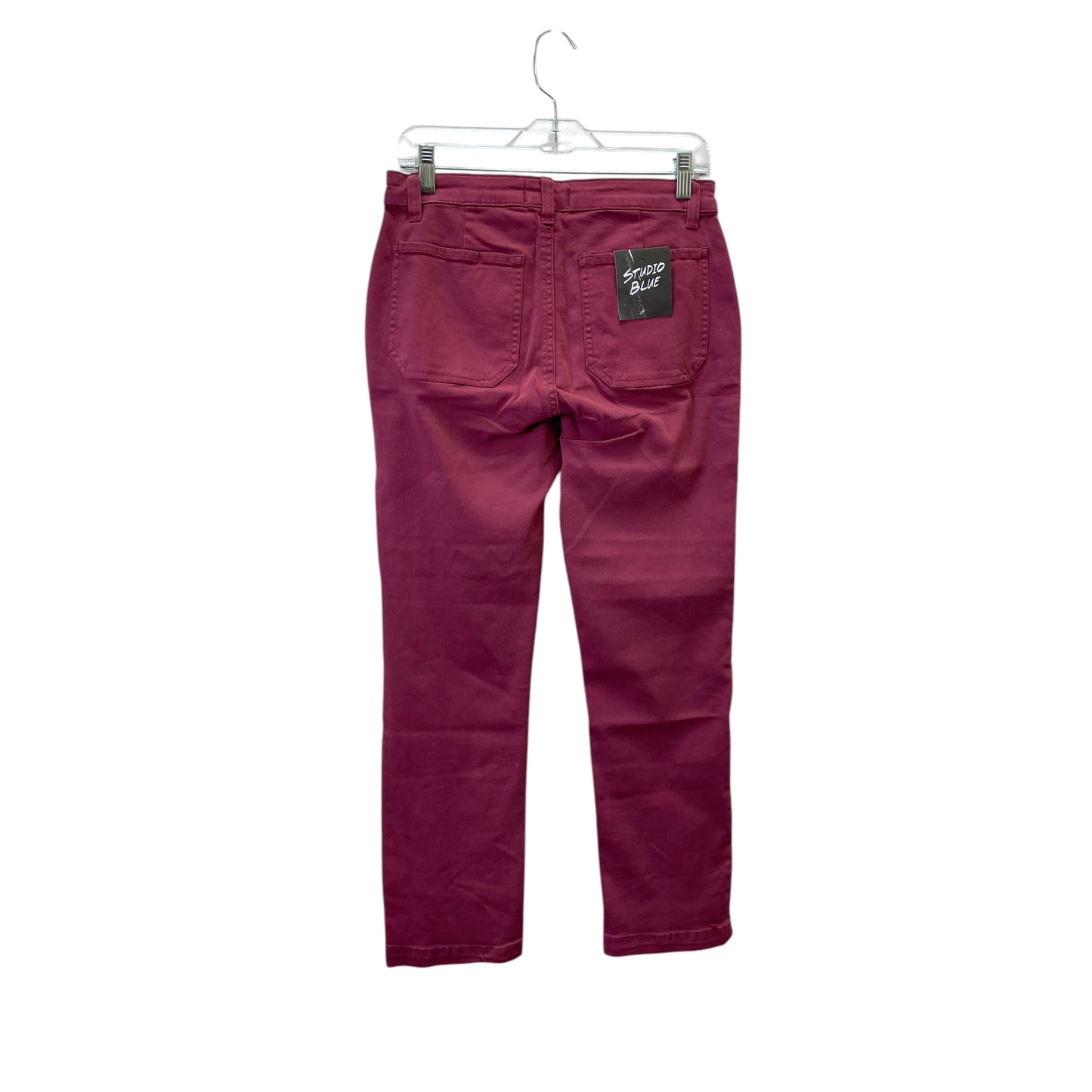 Jeans Straight By Studio Blue In Mauve, Size:6