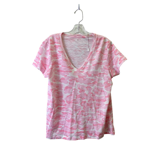 Top Ss Basic By Elliott Lauren In Pink, Size:M