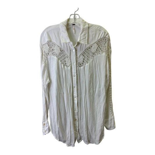 Top Ls By Free People In White, Size:M