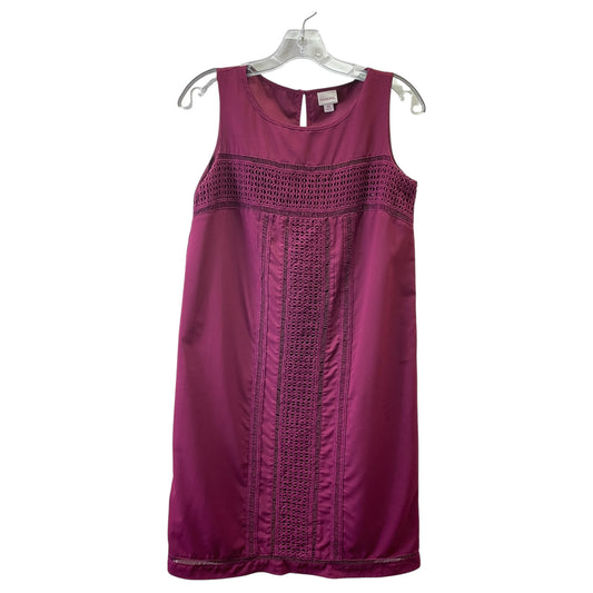Dress Casual Midi By Merona In Red, Size:Xs