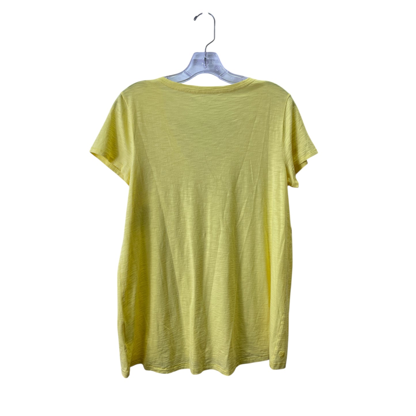 Top Ss Designer By Lilly Pulitzer In Yellow, Size:M