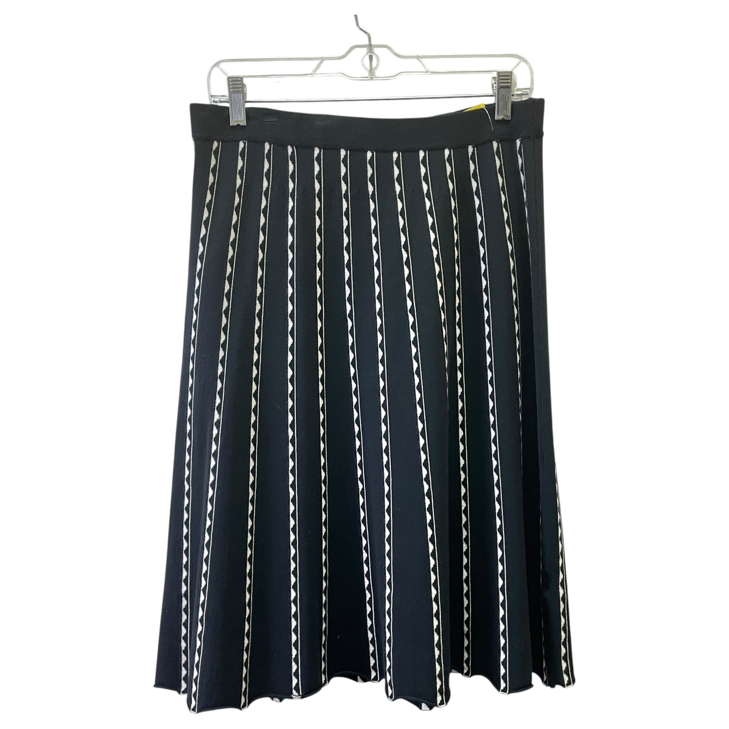 Skirt Midi By Sioni In Black & White, Size:M