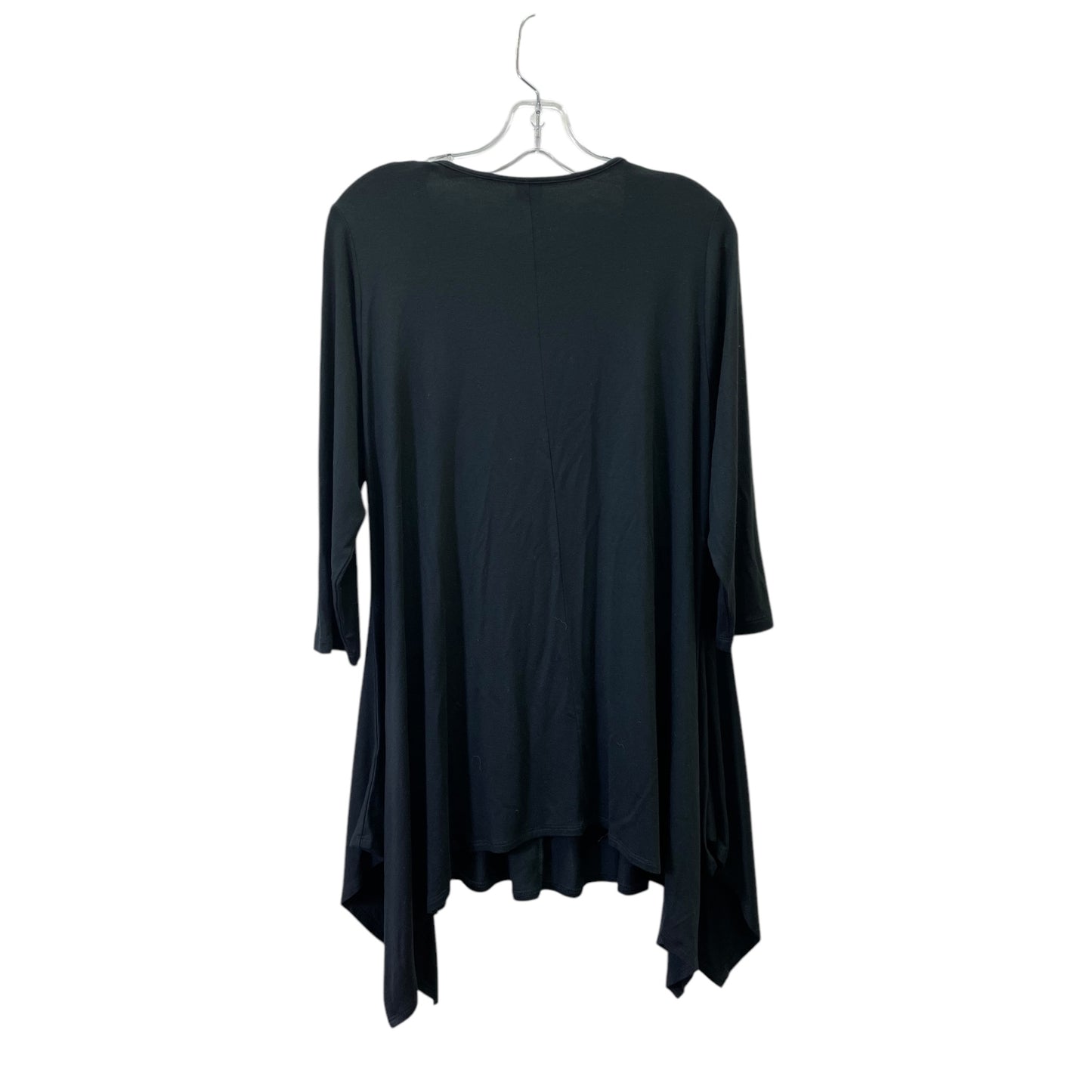 Tunic 3/4 Sleeve By Comfy In Black, Size:M