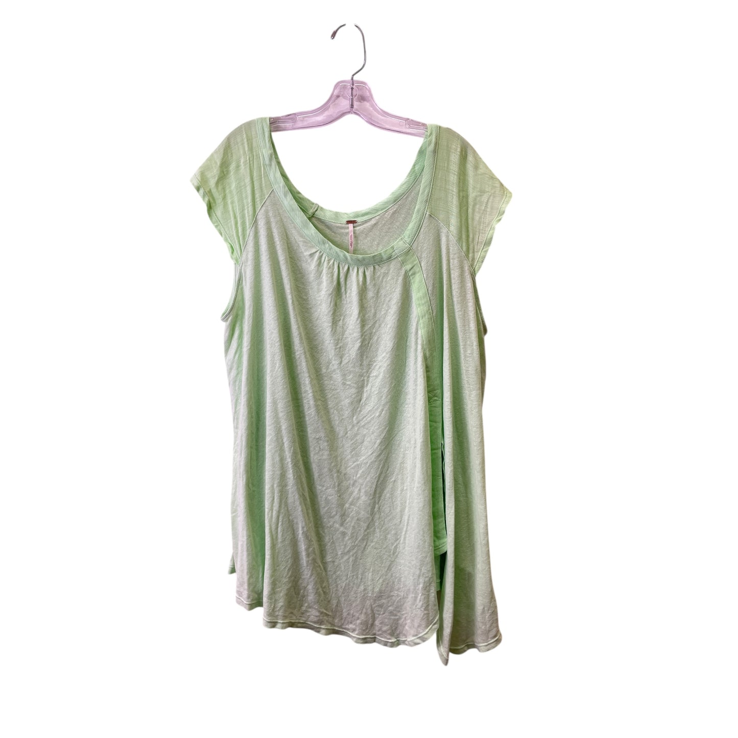 Top Sleeveless By Free People In Green, Size:M