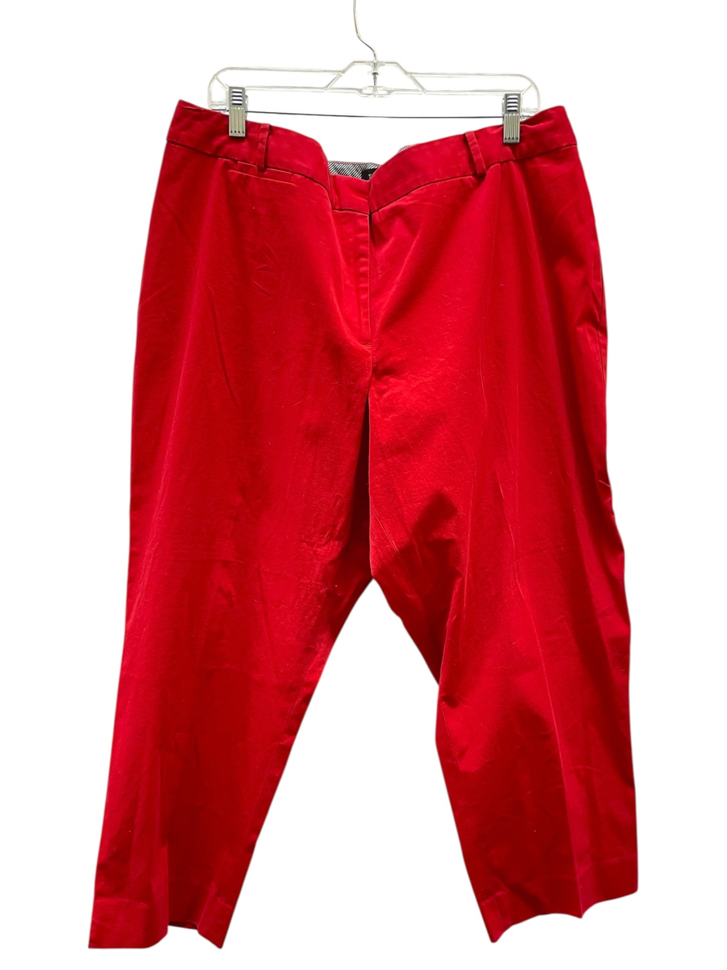 Pants Other By Talbots In Red, Size:20
