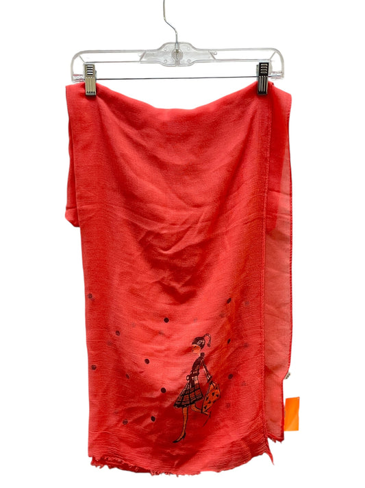 Scarf Long By Clothes Mentor In Orange