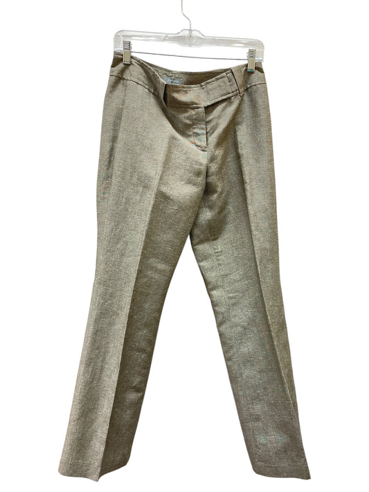 Pants Cropped By Ann Taylor In Taupe, Size:4