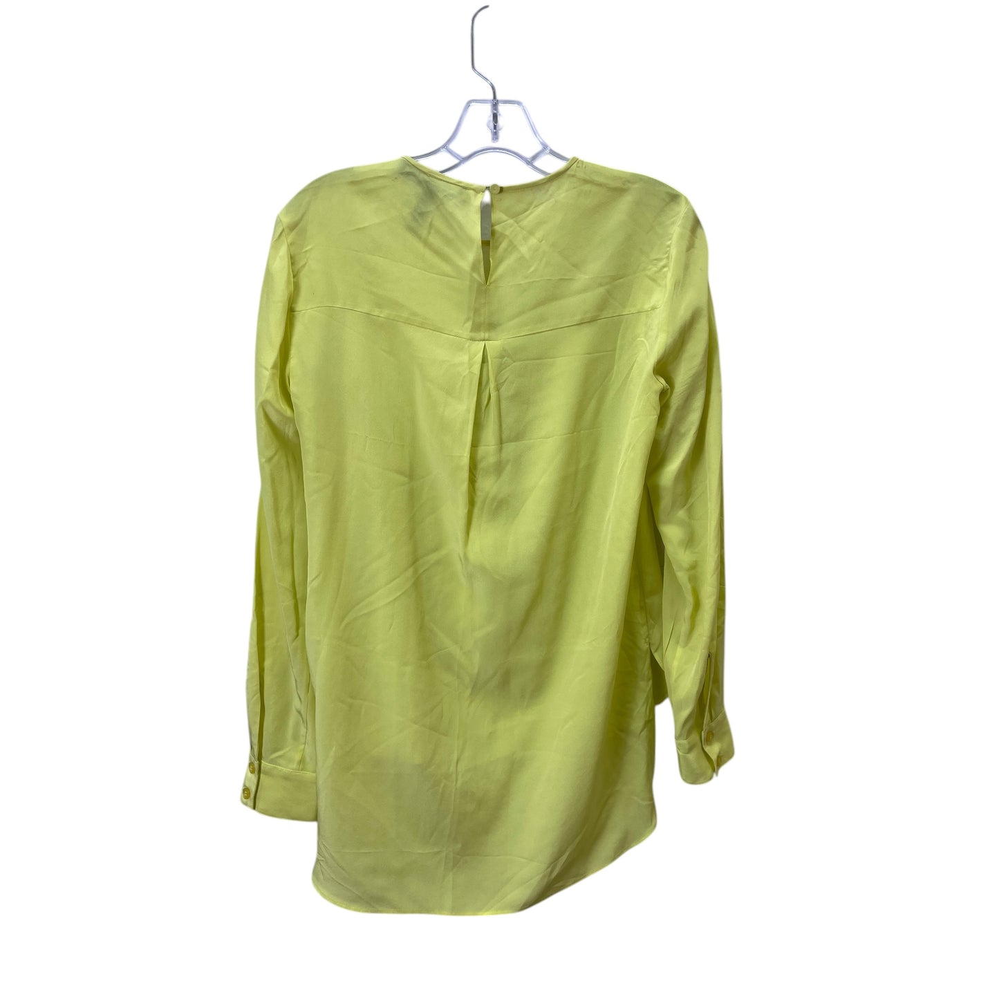 Top Ls Basic By Bcbgmaxazria In Yellow, Size:Xxs