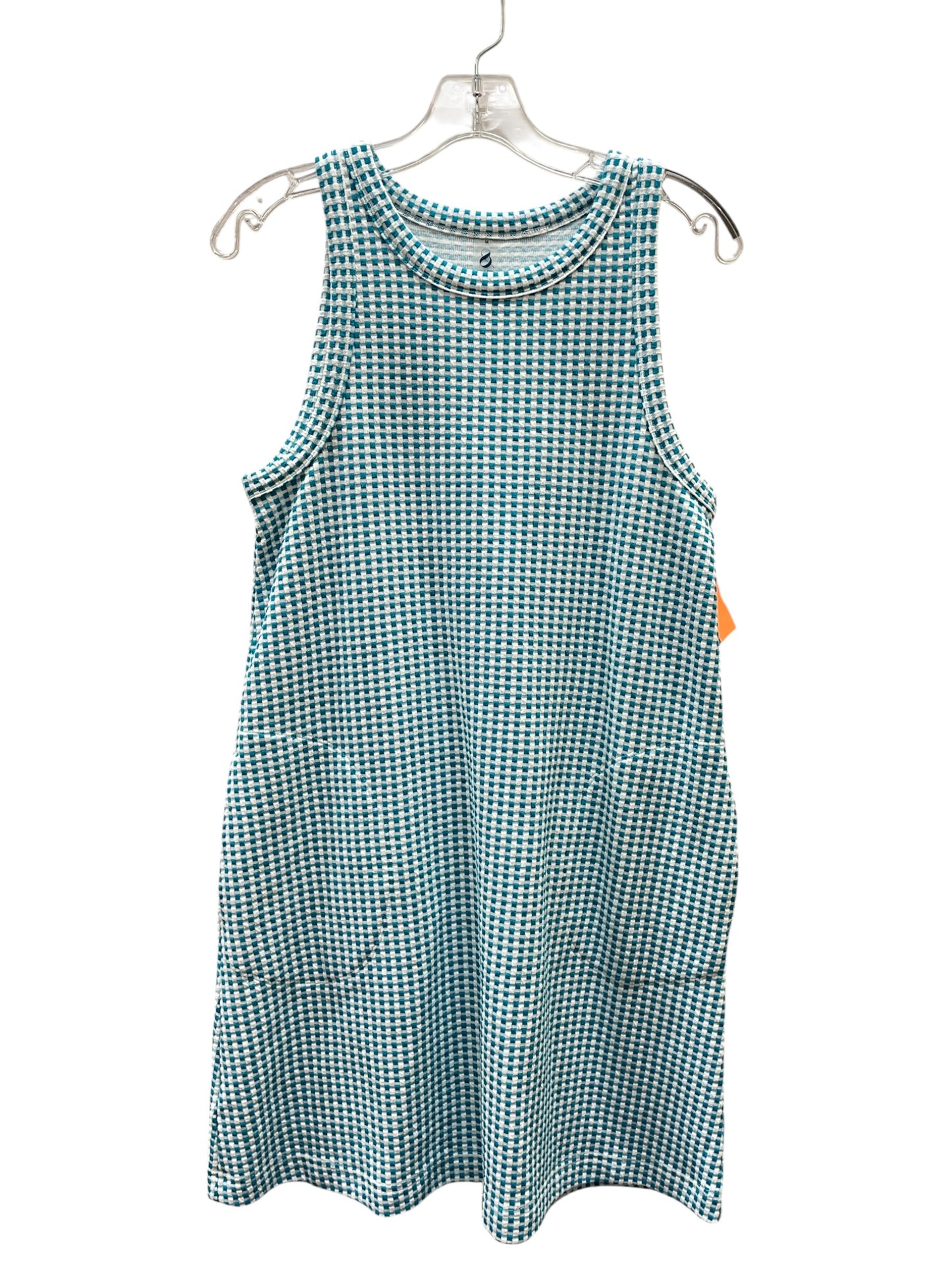 Dress Casual Midi By Lou And Grey In Blue & White, Size:M