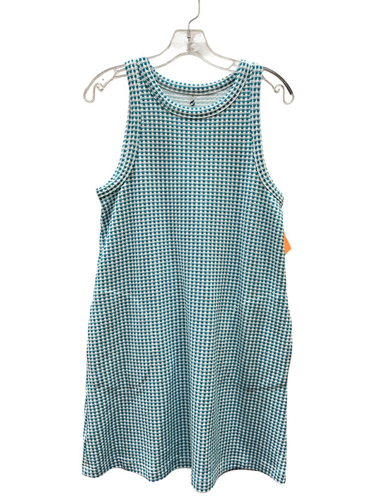 Dress Casual Midi By Lou And Grey In Blue & White, Size:M