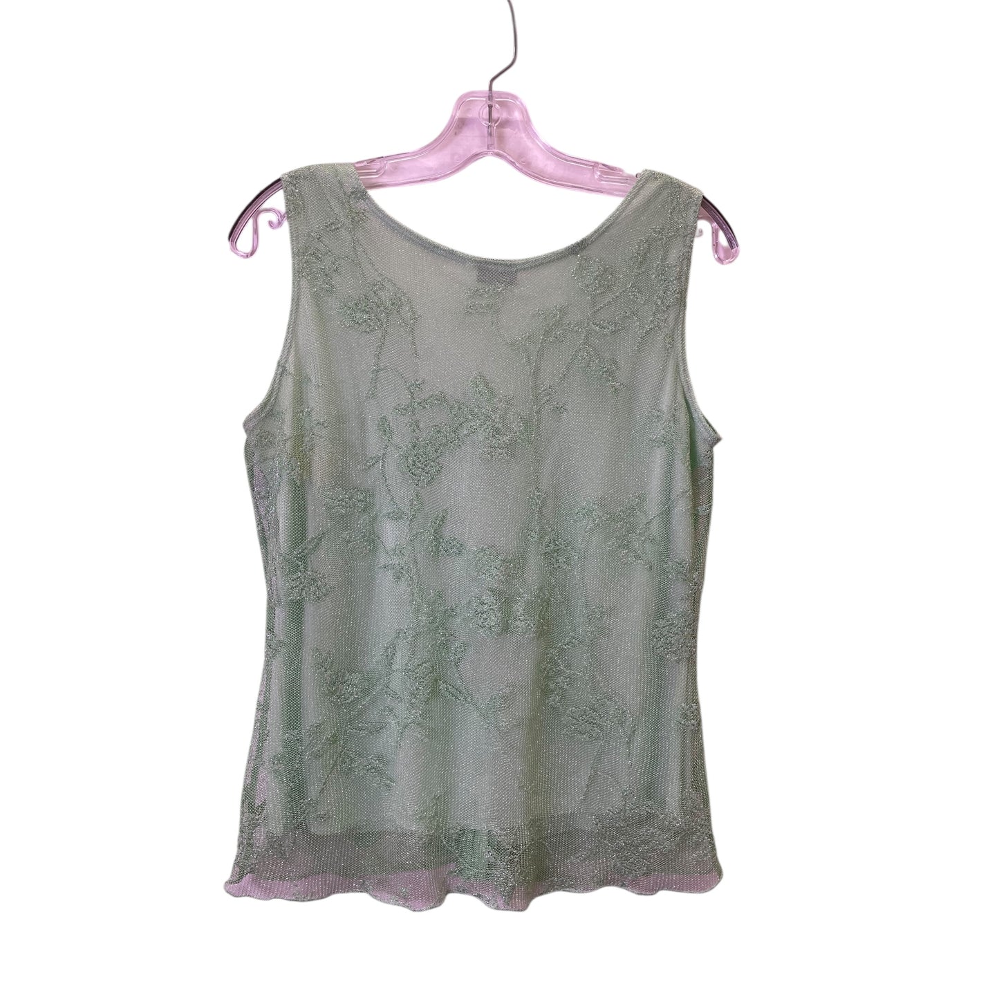 Top Sleeveless Basic By Vanity In Green, Size:S