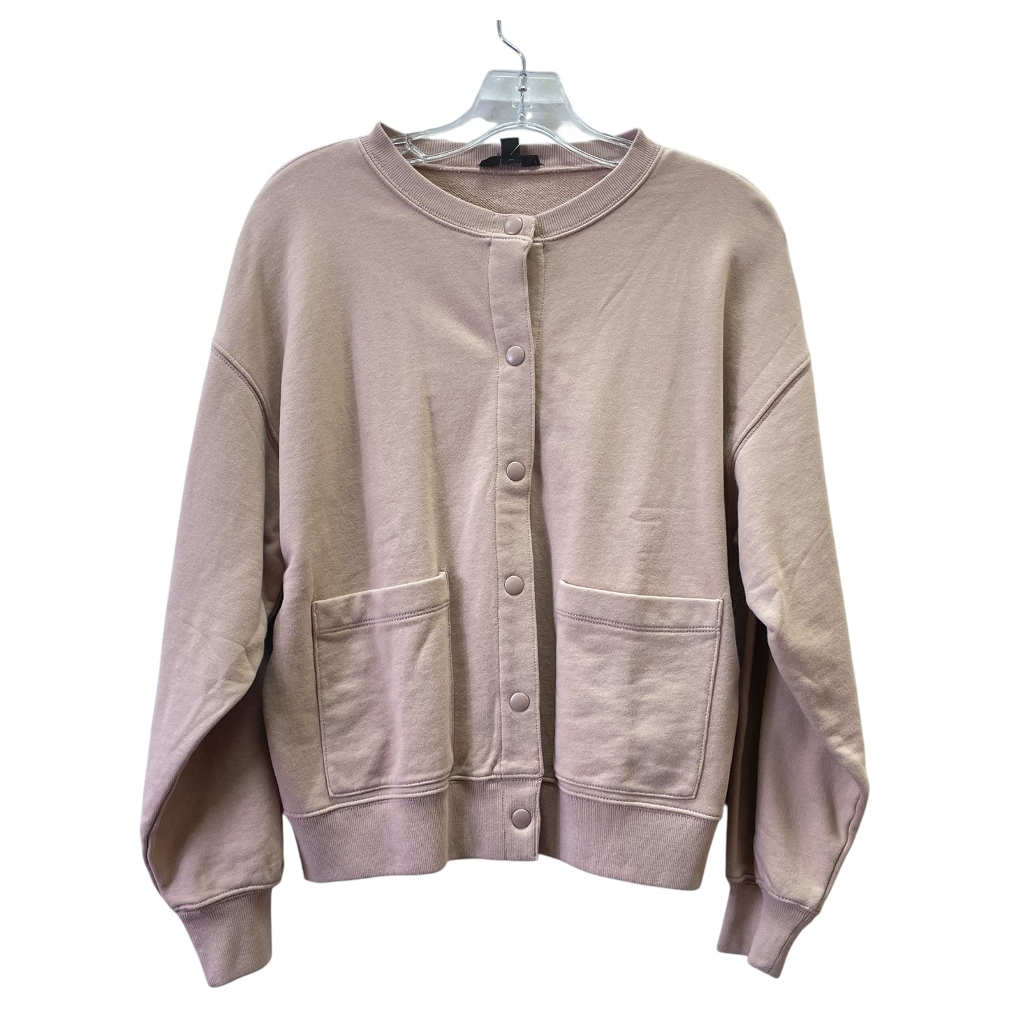 Athletic Jacket By J. Crew In Peach, Size:Xs