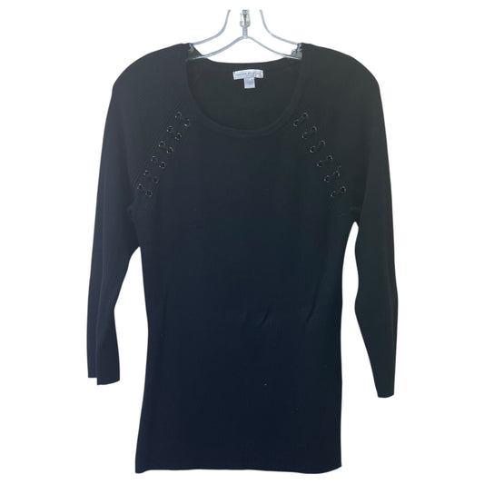 Sweater By New York And Co In Black, Size:L