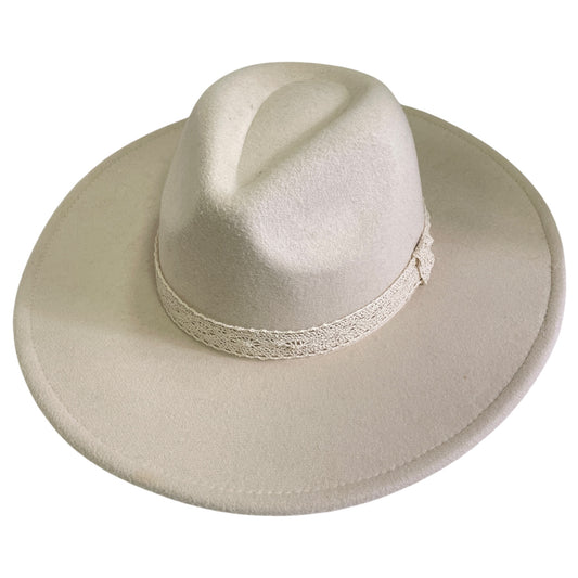 Hat Fedora By UNK In Cream