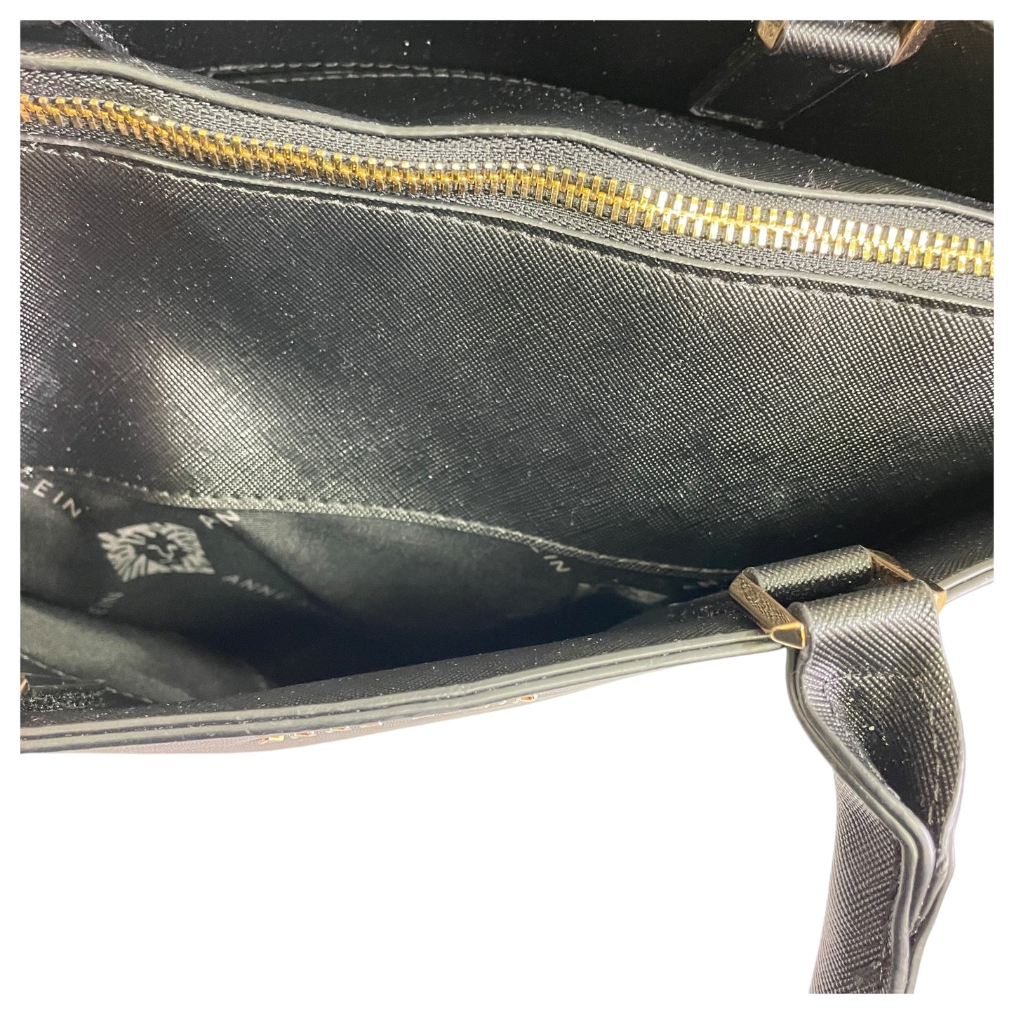 Handbag By Anne Klein In Black, Size:Large