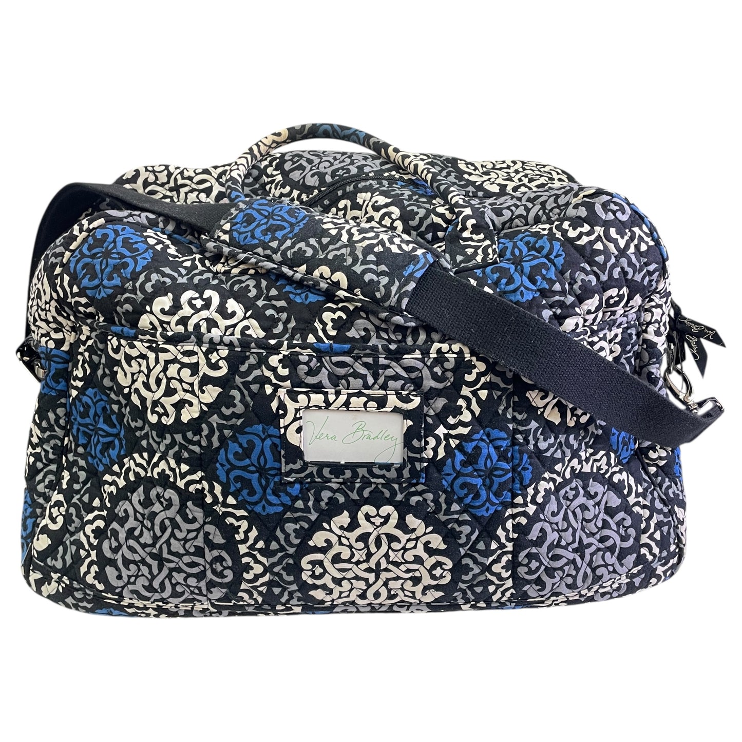 Duffle And Weekender By Vera Bradley In Blue & Grey, Size:Medium