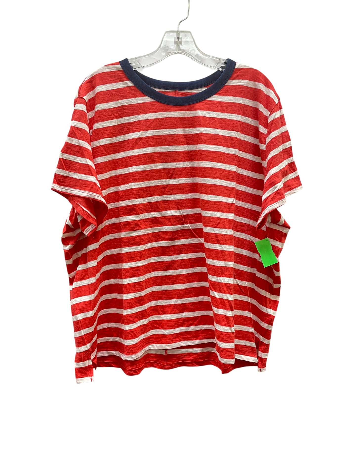 Top Ss By Old Navy In Red & White, Size:Xxl