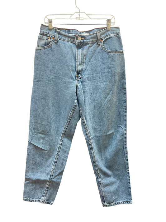 Jeans Straight By Levis In Blue, Size:14