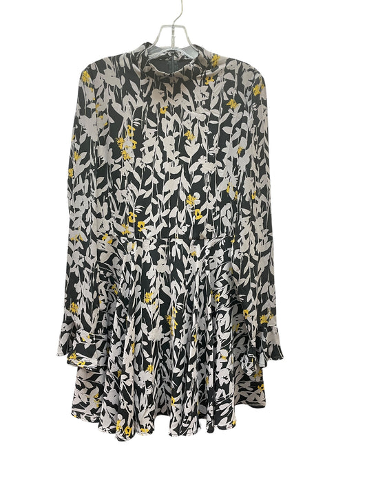 Dress Casual Midi By Guess In Floral Print, Size:M
