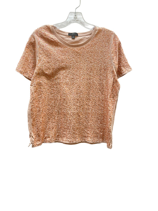 Top Ss By J. Crew In Pink, Size:M