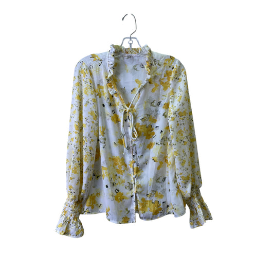 Top Ls By Cme In Yellow, Size:S