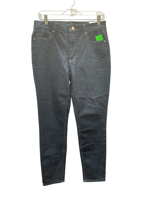 Jeans Skinny By White House Black Market In Blue Denim, Size:8