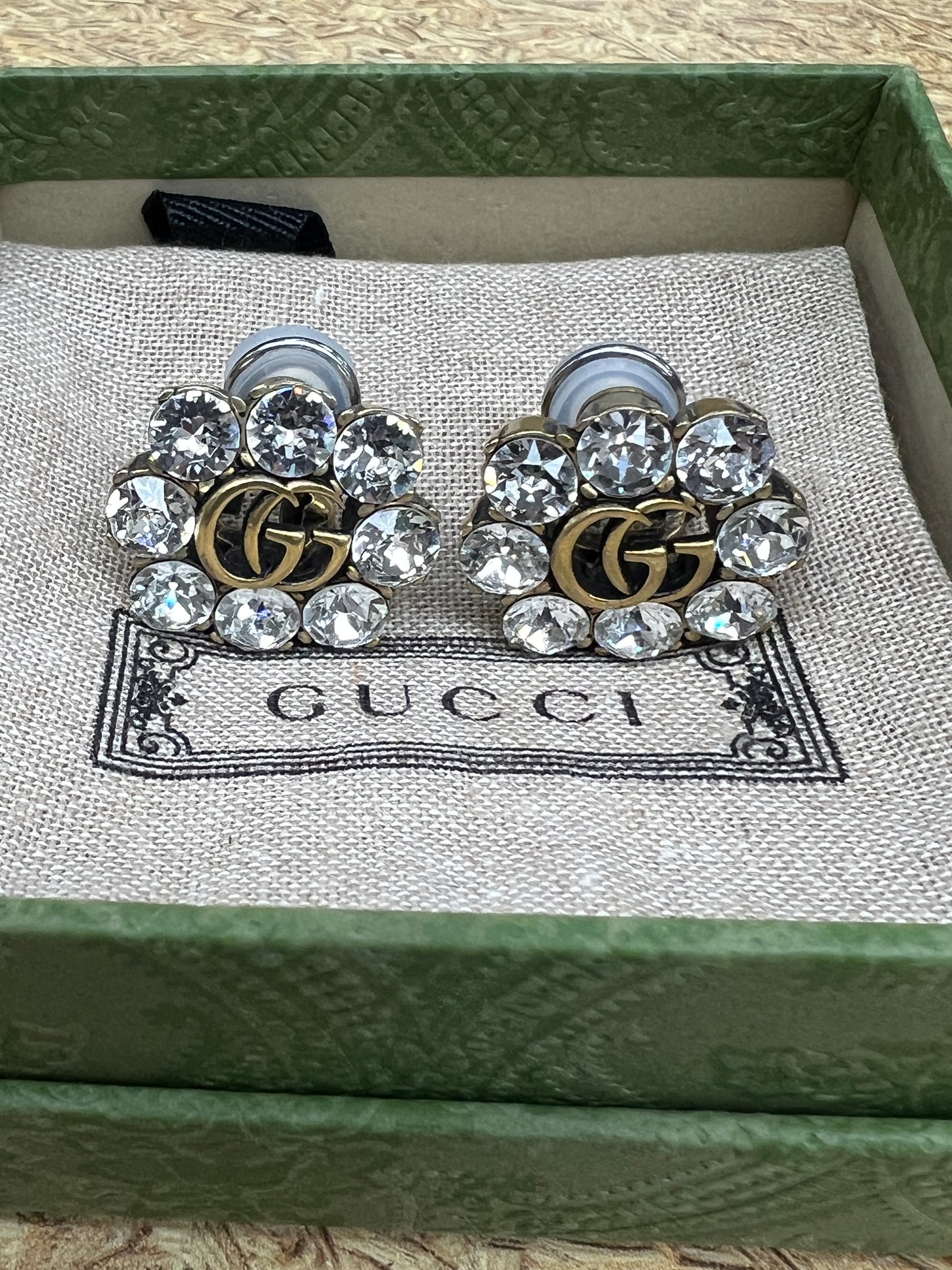 Earrings Luxury Designer By Gucci In Gold