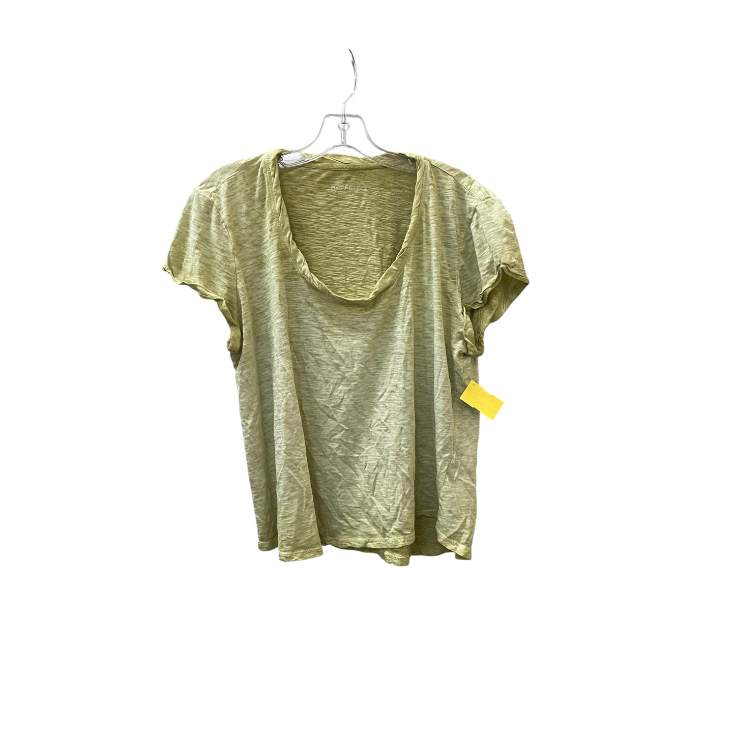 Top Ls Basic By Pilcro In Green, Size:Xl