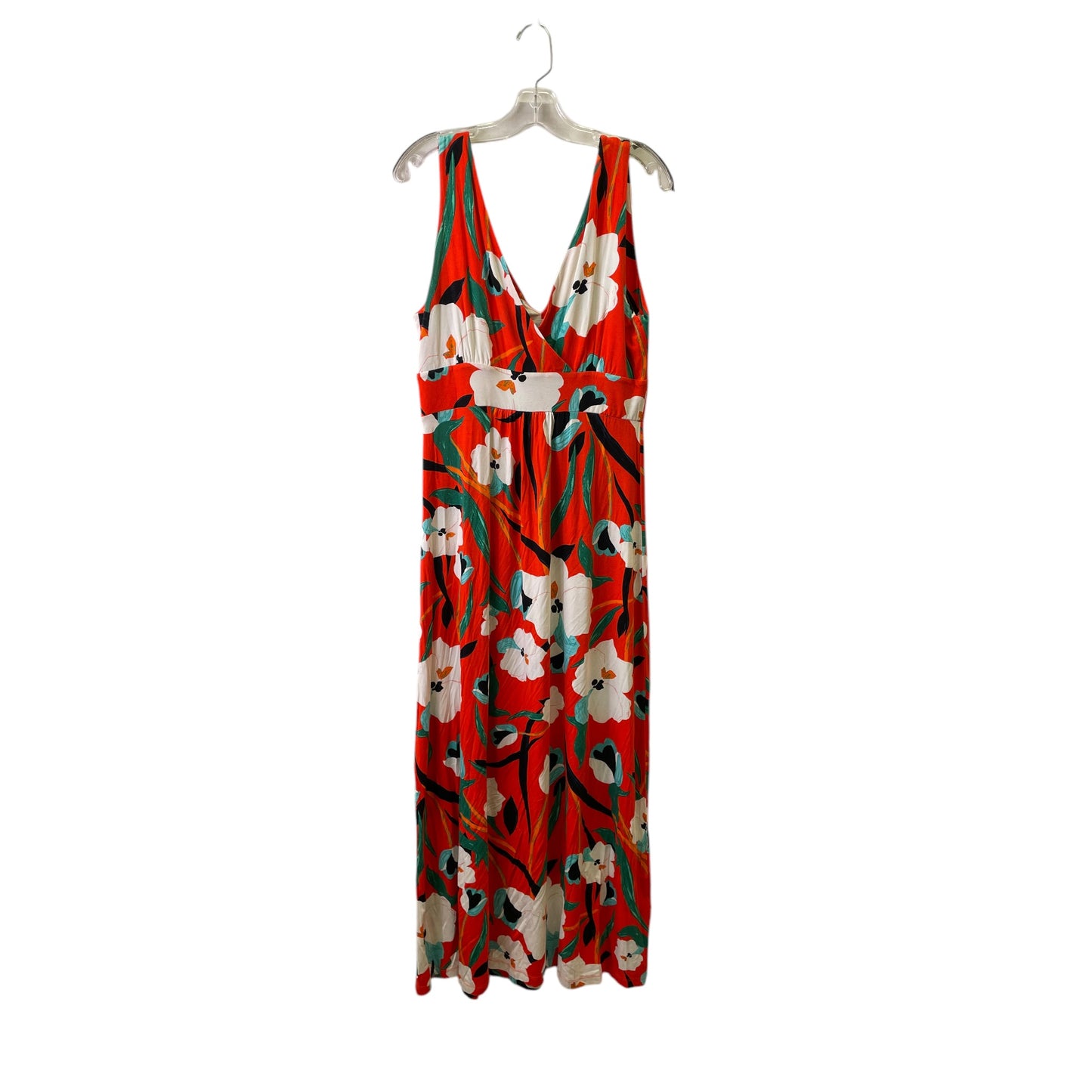 Dress Casual Maxi By Sigrid Olsen In Orange, Size:L