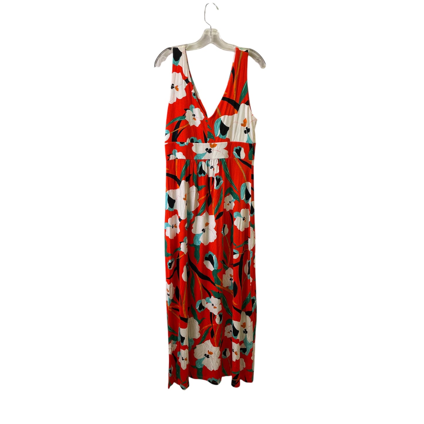 Dress Casual Maxi By Sigrid Olsen In Orange, Size:L