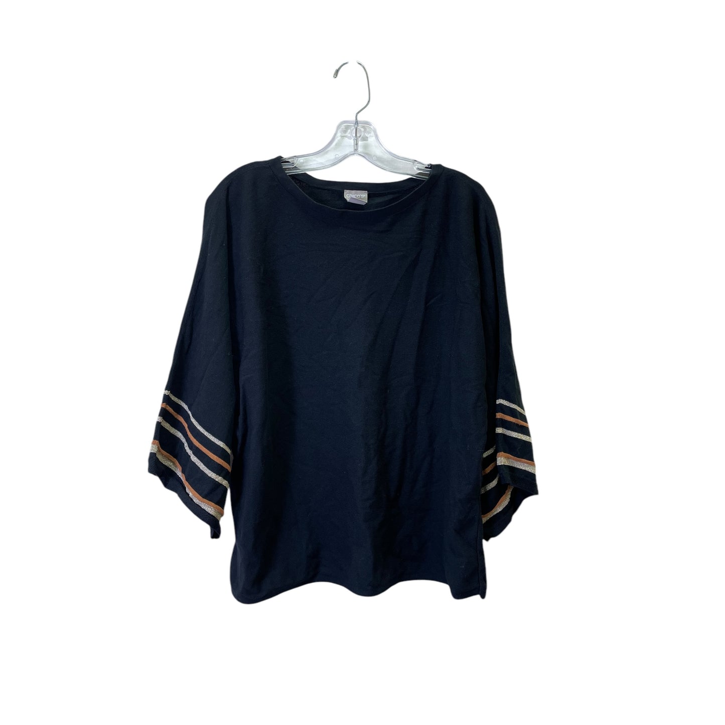 Sweater By Chicos In Black, Size:M