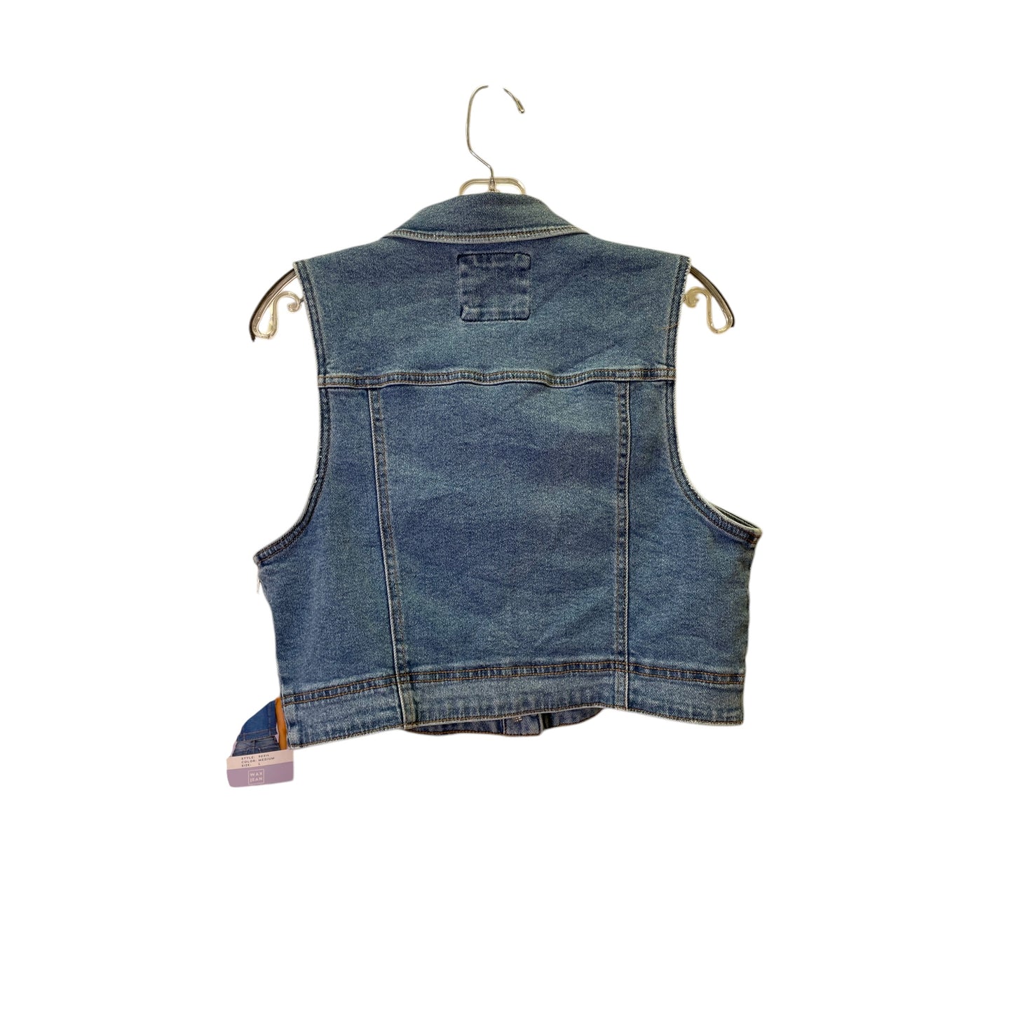 Vest Other By WaxJean In Blue Denim, Size:L