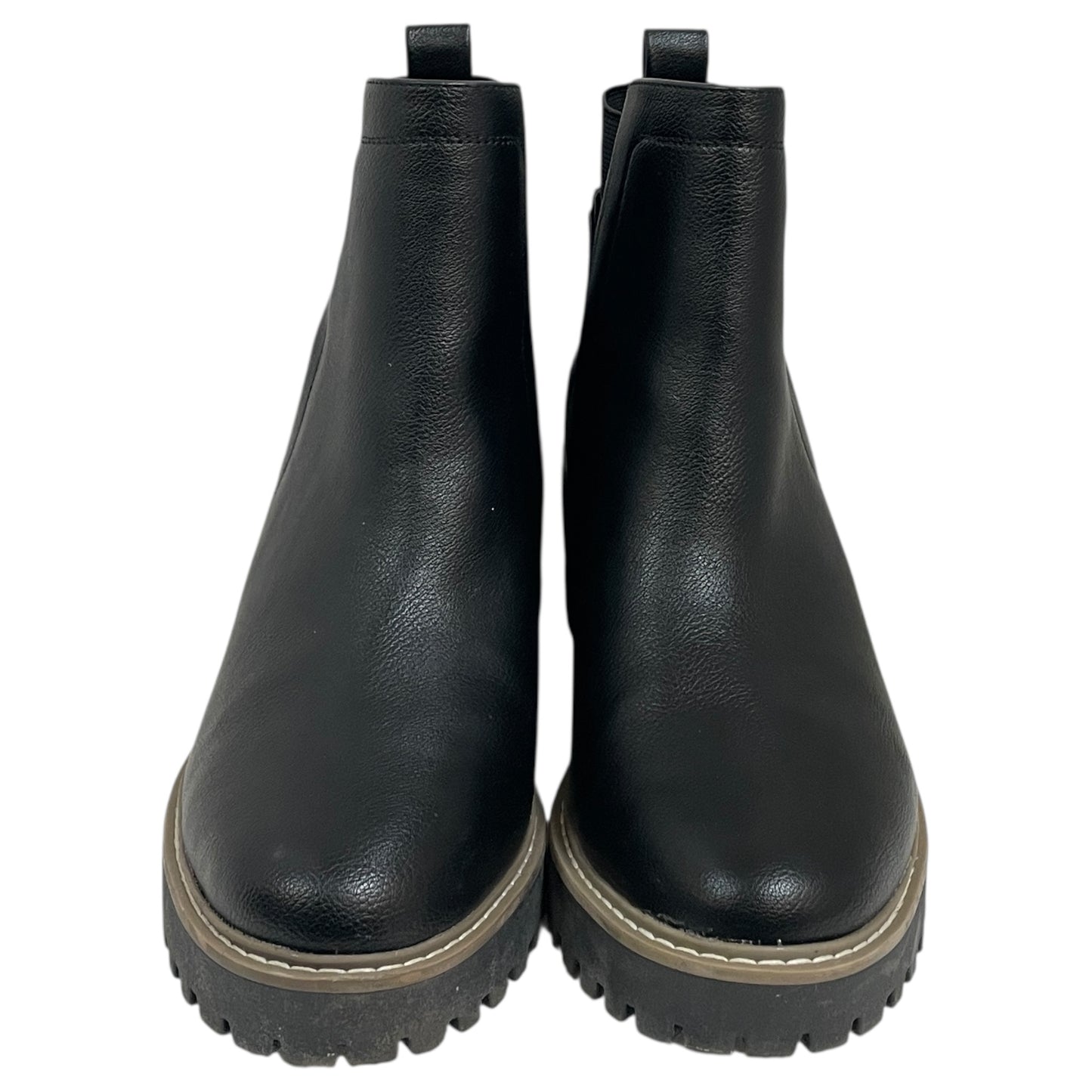 Boots Ankle Heels By Dv In Black, Size:8.5