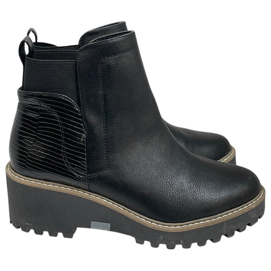 Boots Ankle Heels By Dv In Black, Size:8.5