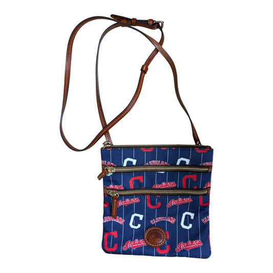 Handbag Designer By Dooney And Bourke In Blue, Size:Small