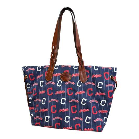 Handbag Designer By Dooney And Bourke In Blue, Size:Medium