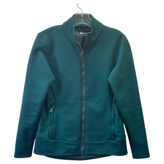 Athletic Jacket By Under Armour In Green, Size:M