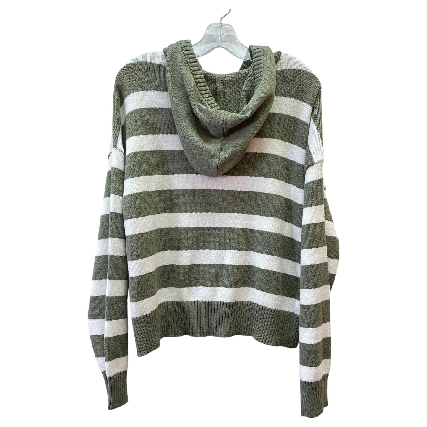 Cardigan By And Now This In Green & White, Size:Xl