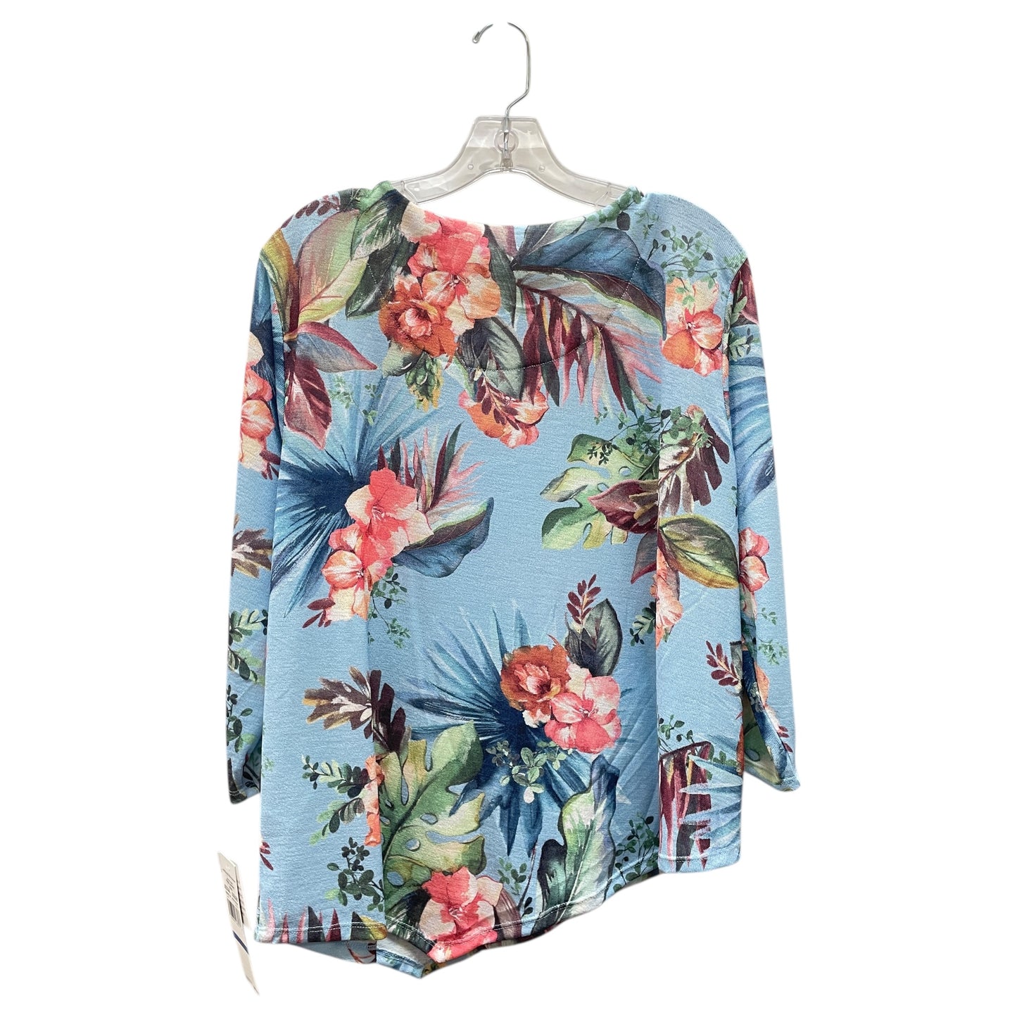 Top Ls By Alfred Dunner In Blue, Size:Xlp