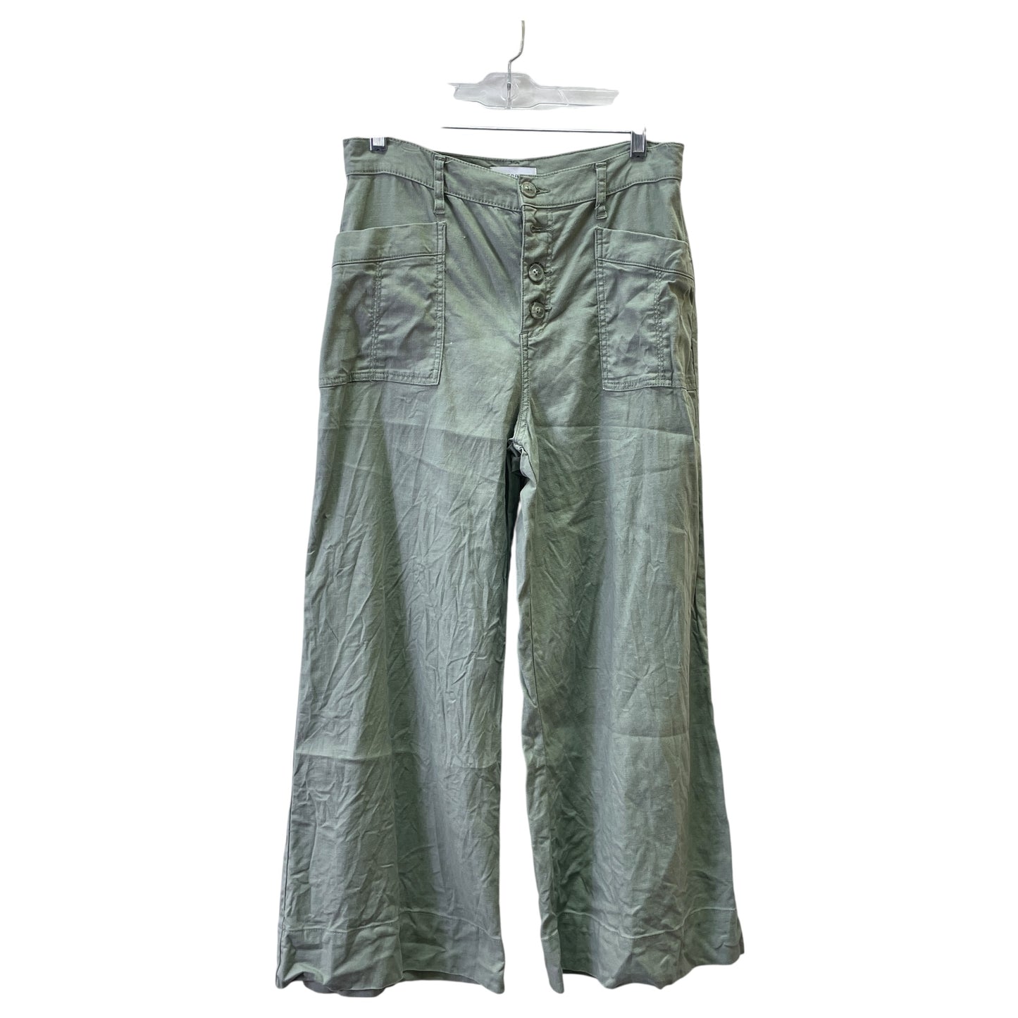 Pants Wide Leg By Evereve In Green, Size:8