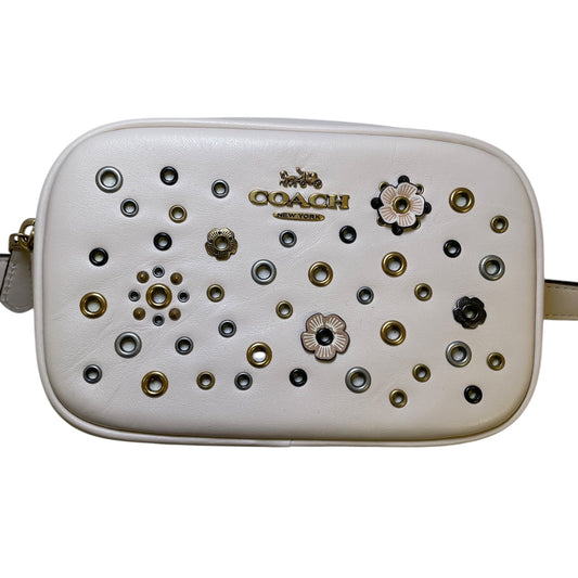 Belt Bag Designer By Coach In Cream, Size:Small