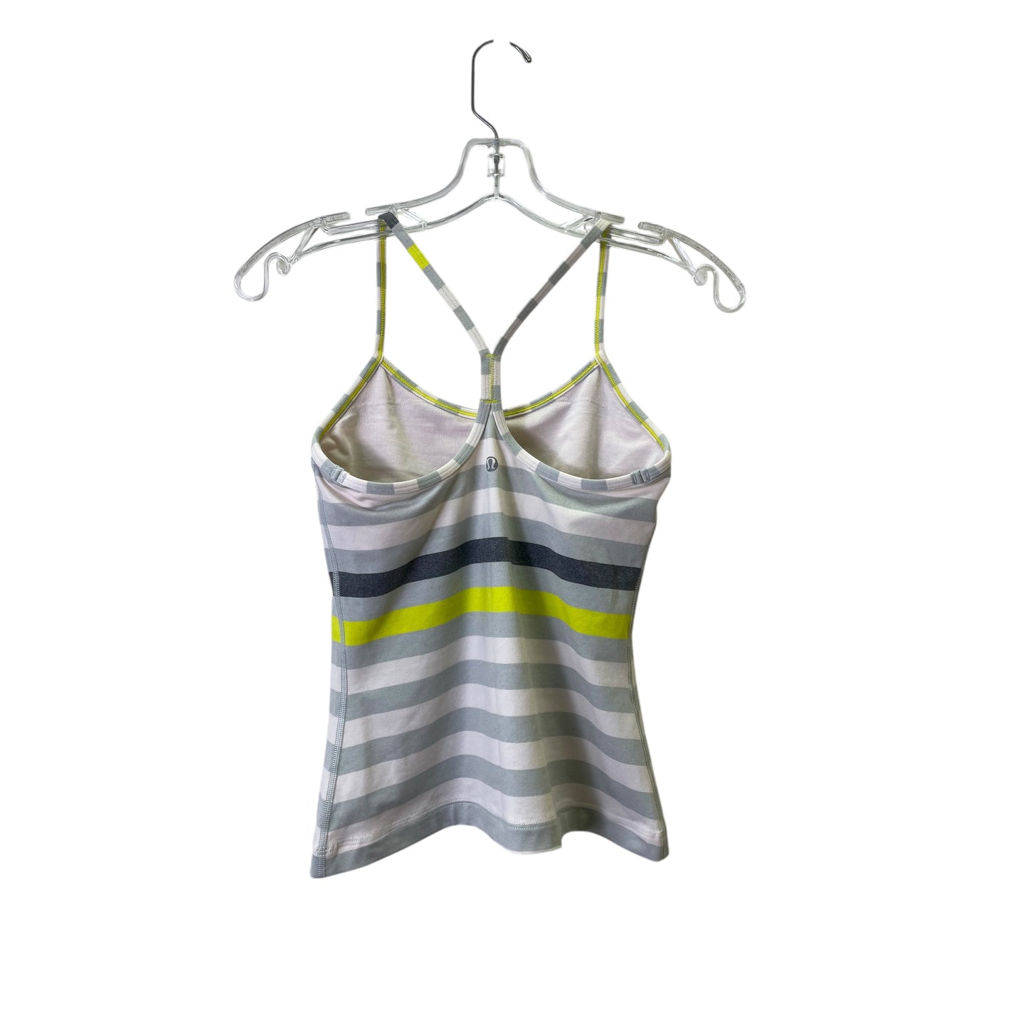 Athletic Tank Top By Lululemon In Grey, Size:S