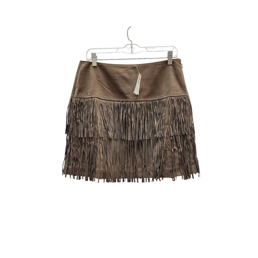Skirt Mini & Short By Loft In Brown, Size:8