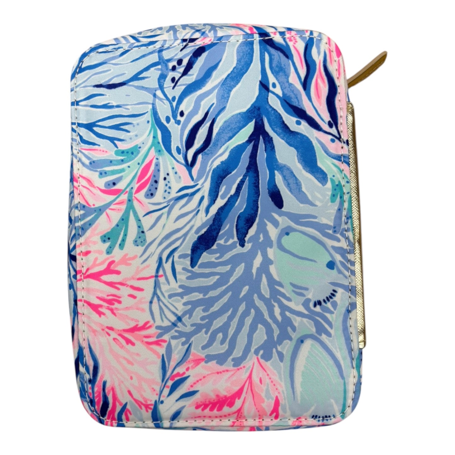 Makeup Bag Designer By Lilly Pulitzer In Blue & Pink, Size:Small