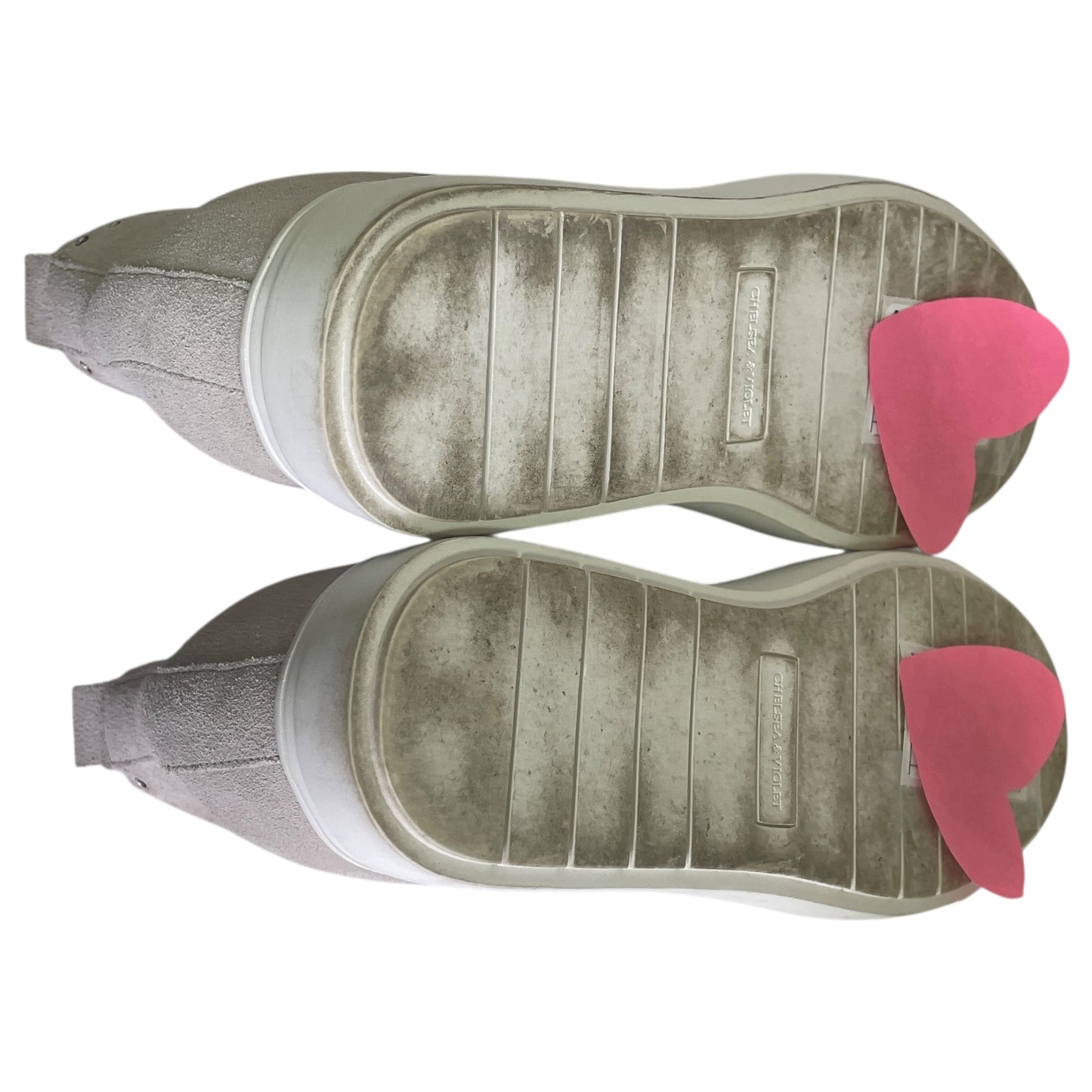 Shoes Flats By Chelsea And Violet In Grey, Size:7.5