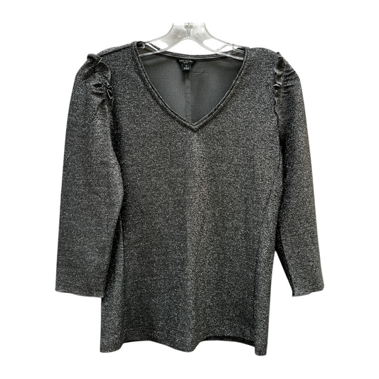 Top Ls By Ann Taylor In Grey, Size:Sp